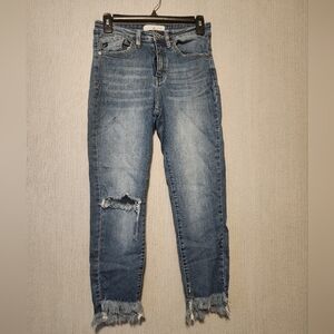 KanCan cropped ankle jeans Size 5/26